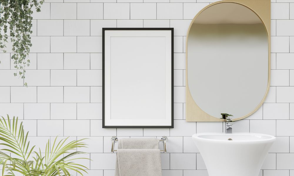 bathroom Picture Frame